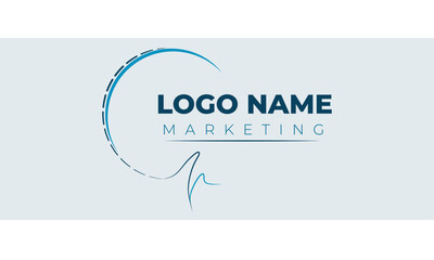 Marketing Logo Design Template