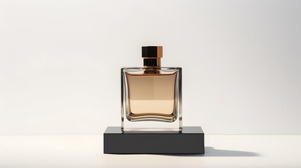 Perfume Variety Show: 3D Vector Mockup of Versatile Cylinder Bottle