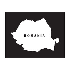 Romania map icon