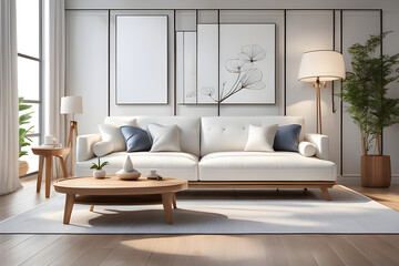 modern living room.
Generative AI