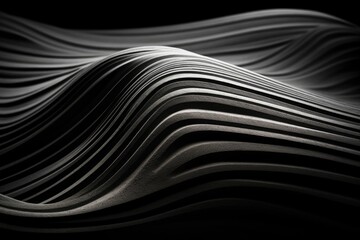 Obraz premium Beauty of abstract forms and textures. Generative AI