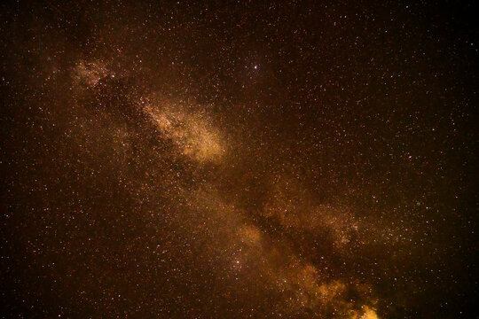 The milky way far from light pollution