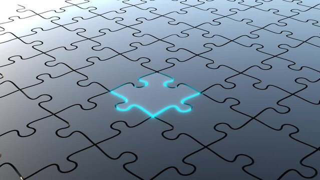 Connection concept. Puzzles. Match. Puzzle. Jigsaw