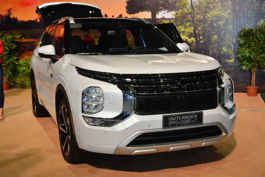 Mitsubishi outlander phev at Mitsubishi Motors 60th anniversary in Pasay, Philippines