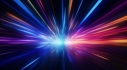 bright background with colorful lines