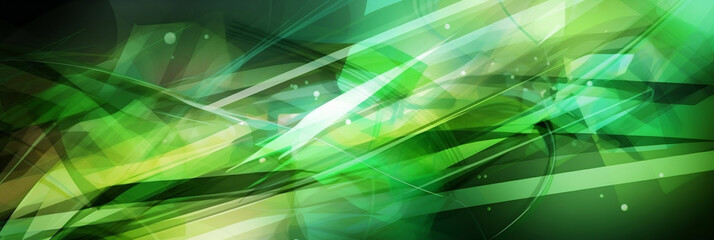 Abstract green on green background modern design. Geometric elements, techno design