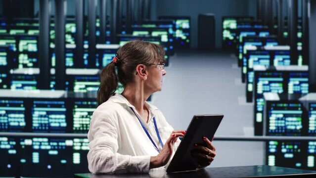 Competent manager in server hub housing high end devices capable of quickly and efficiently performing complex computations and data analysis, using tablet to end concerns