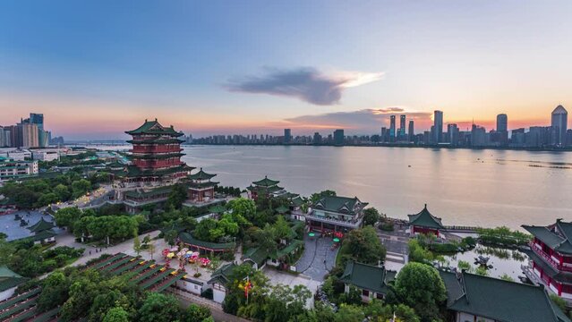 Nanchang, Tengwang Pavilion,
Ancient attic, historical architecture,