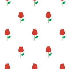 seamless pattern with flowers