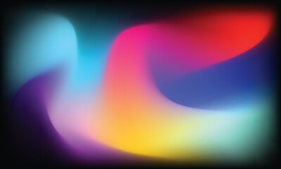 modern mesh colorful gradient background. horizontal colorful gradient pattern blank banner template. eps 10 vector.