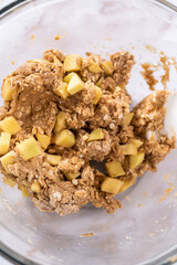 Apple oatmeal cookies