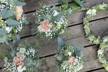 Beautiful wedding bouquets