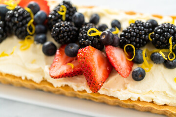 Mascarpone tart