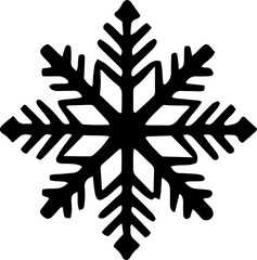 Fototapeta premium cute snowflake for decorated Christmas white background