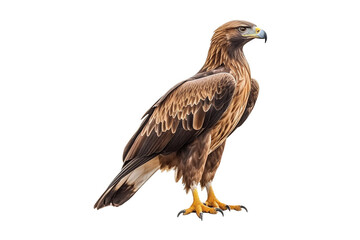 Fototapeta premium Eagle isolated on white background.Generative Ai.