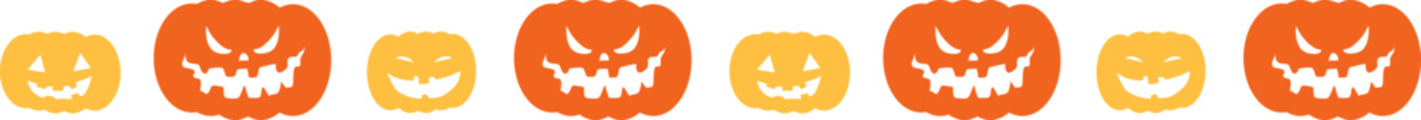 Halloween Pumpkin Frame Decoration