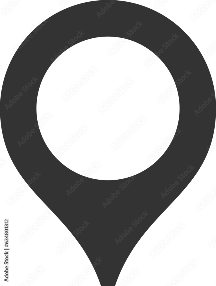 Poster map icons. marker pointer. pin location vector icon. gps navigation symbol.