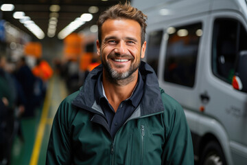 American Debt Collector Portrait