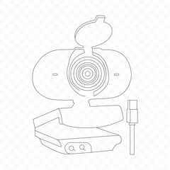 CCTV icons. Home security cameras icon. Vector illustration.eps.10