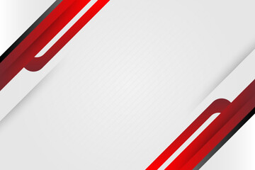 White background with red diagonal lines