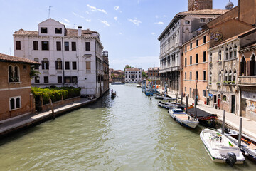 Die Kanäle von Venedig
