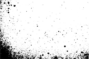 Obraz premium Vector grainy grunge texture. Abstract background, old concrete wall. Overlay illustration over any design to create grungy vintage effect and depth.Pattern for posters, banners.