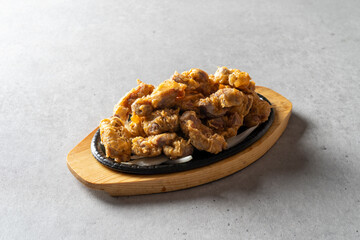 Chicken fried chicken chicken chicken. Chicken sand house. Ddongjip Korean food dish