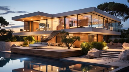 Minimalist design. Generative AI