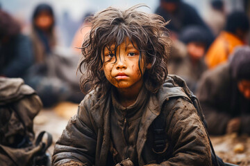 Children of Resilience: Portraits of Young Lives Post-War, Generative AI