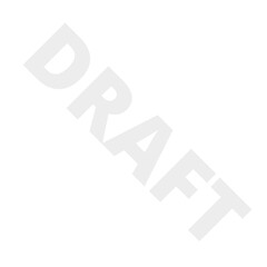 Draft watermark Lettering on a Transparent Background
