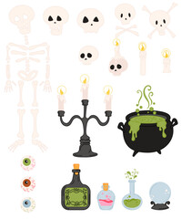 Spooky Bones Halloween Set