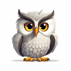 Naklejka premium owl