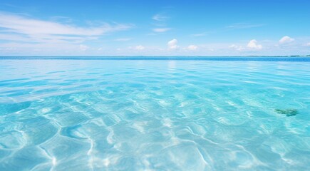 Fototapeta na wymiar top view of the sea, oceanic view, coral blue water