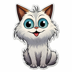 Fototapeta premium cat illustration
