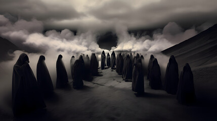 darkness mystery concept