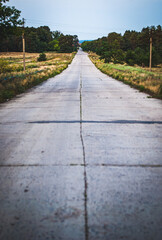 road in the countryside