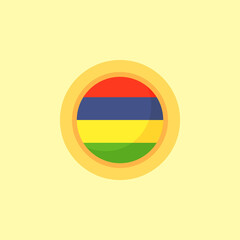 Mauritius - Circular Flag