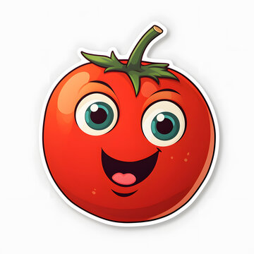 tomato cartoon character