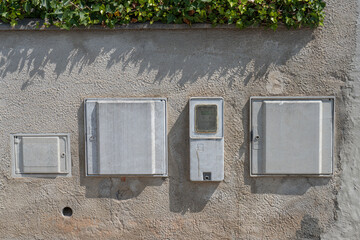 Muros, contadores, paredes
