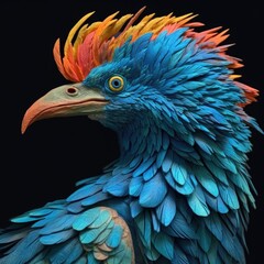 blue and yellow macaw