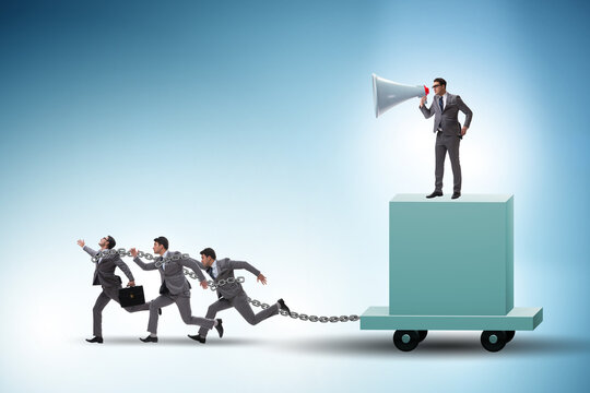 Concept of bossy autocratoc leadership