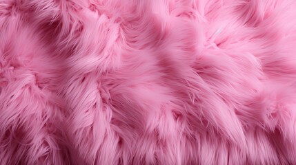 Pink fur texture