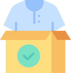Fototapeta premium Solidarity Icon