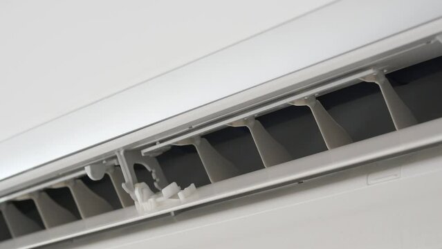 air conditioner on a wall at home 