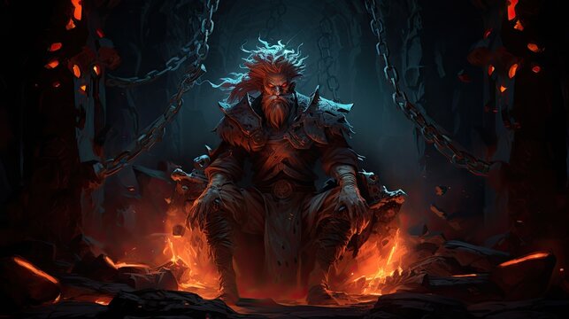 Shrouded Majesty: Illuminate Hades, Ruler of the Underworld, Reigns Amid Enigmatic Shadows