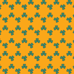 Digital png illustration of green and yellow pattern on transparent background
