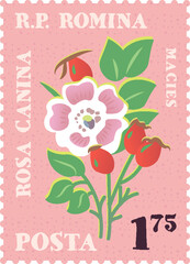 Digital png illustration of pink stamp on transparent background