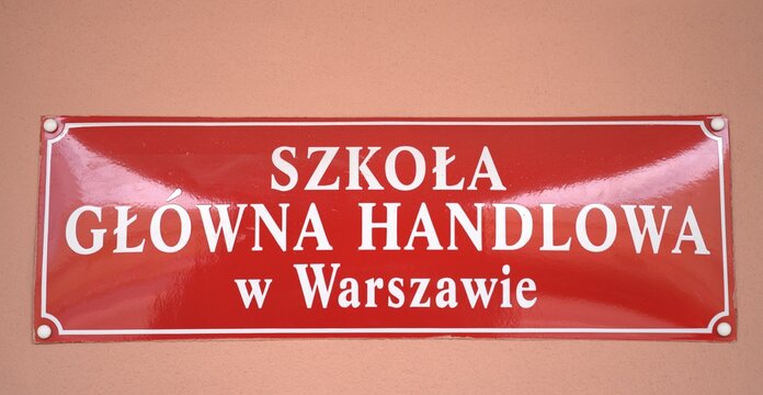 SGH - Szkoła Gł&oacute;wna Handlowa w Warszawie