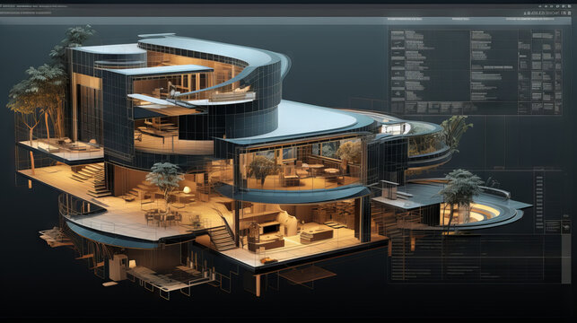 futuristic luxury apartment building modular housing building prefabricate prefab house