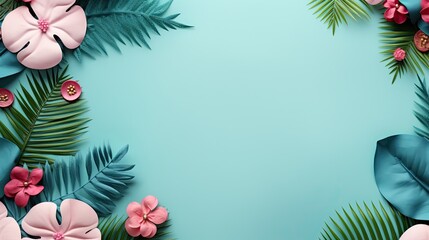 Fototapeta na wymiar Palm leaf background